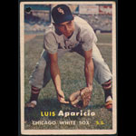 1957 Topps Luis Aparicio #7 Baseball Card