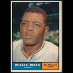 1961 Topps Willie Mays #150 Baseball Card