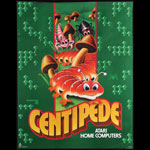 Atari Home Computers Centipede Promo Poster
