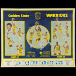 Golden State Warriors 1980-81 Basketball Schedule Poster