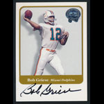 2001 Fleer Bob Griese Signed Autographed Football Card