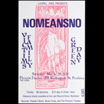 Early Green Day with NoMeansNo Poster