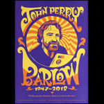 Hugh D'Andrade John Perry Barlow EFF 1947 - 2018 Memorial Poster