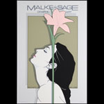 Patrick Nagel Malke-Sage Graphic Art Poster