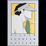 Patrick Nagel Silver Sunbeam Gallery Poster