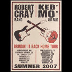 Tetraktys Design Robert Cray - Keb' Mo' - Summer 2007 Tour Poster