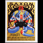 Flynn Prejean Saxon - Fozzy Poster