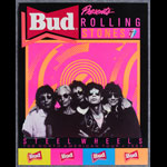 Rolling Stones Steel Wheels Tour Poster