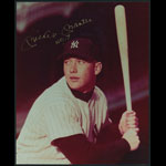 Mickey Mantle no. 7 Signed Glossy Autographed Baseball Photo