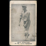 Jeff Pfeffer 1921 American Caramel E121 Series of 80 Baseball Card
