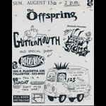 The Offspring Punk Flyer / Handbill