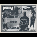 Pantera Punk Flyer / Handbill
