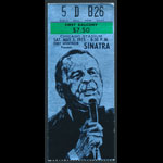 Frank Sinatra 1975 Chicago Stadium Concert Ticket