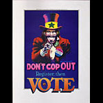 Dave Sheridan Dealer McDope - Don't Cop Out - Register Then Vote Poster