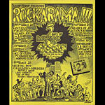 Gilbert Shelton Rockarama featuring Santana and Alice Cooper Poster