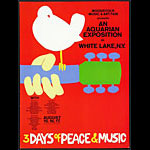 Woodstock Ticket Display Poster