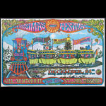 Timothy D. Dixon Golden Star Presents Christmas Festival Poster