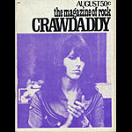 August 1968 Crawdaddy Number 17 Grace Slick Cover Music Magazine