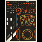 Jason Munn Fox Theater 10th Anniversary Poster