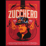 Zucchero Black Cat World Tour Poster