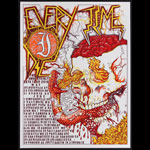 Jordan Buckley Every Time I Die Unheavenly Skye Tour Poster