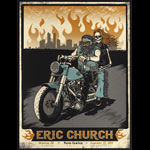 Matt Leunig Eric Church Poster