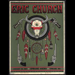 Matt Leunig Eric Church Poster