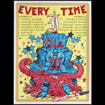 Jordan Buckley Every Time I Die 20th Anniversary Tour Poster