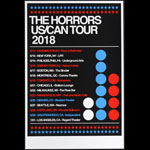 The Horrors US/Canada Tour 2018 Poster
