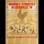 Scott Corkins Hardly Strictly Bluegrass 16 - 2016 Poster