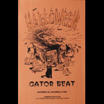 Stanley Mouse Gator Beat Halloween Poster