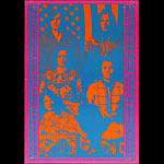 Victor Moscoso NR # 3-1 Big Brother and the Holding Company Neon Rose NR3 Poster