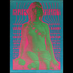 Victor Moscoso NR # 6-1 Blues Project Neon Rose NR6 Poster