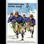 1961 Notre Dame vs Northwestern College Football Program