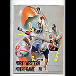 1965 Notre Dame vs Northwestern College Football Program