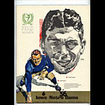 1967 Notre Dame vs Iowa College Football Program