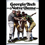 1979 Notre Dame vs Georgia Tech College Football Program