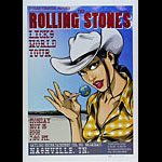 Joe Whyte Rolling Stones 2002 Nashville Poster