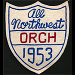 All Northwest Orchestra 1953 Patch