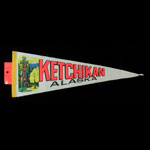 Ketchikan Alaska Vintage Pennant
