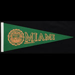 University of Miami Hurricanes Pennant