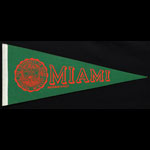 University of Miami Hurricanes Pennant