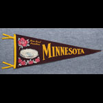 University of Minnesota Rose Bowl Champions Pennant