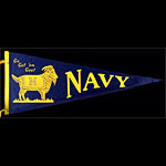 Navy Go Get 'em Goat Pennant