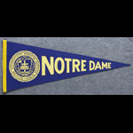 University of Notre Dame Pennant