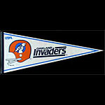 Oakland Invaders USFL Pennant