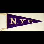 New York University NYU Pennant