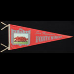 San Francisco 49ers 1961 Team Photo Pennant