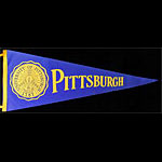 University of Pittsburgh Football Pennant