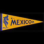 University of Mexico Football Pennant